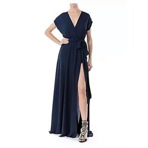Meghan Los Angeles Navy Maxi Dress. like new! Size XL
